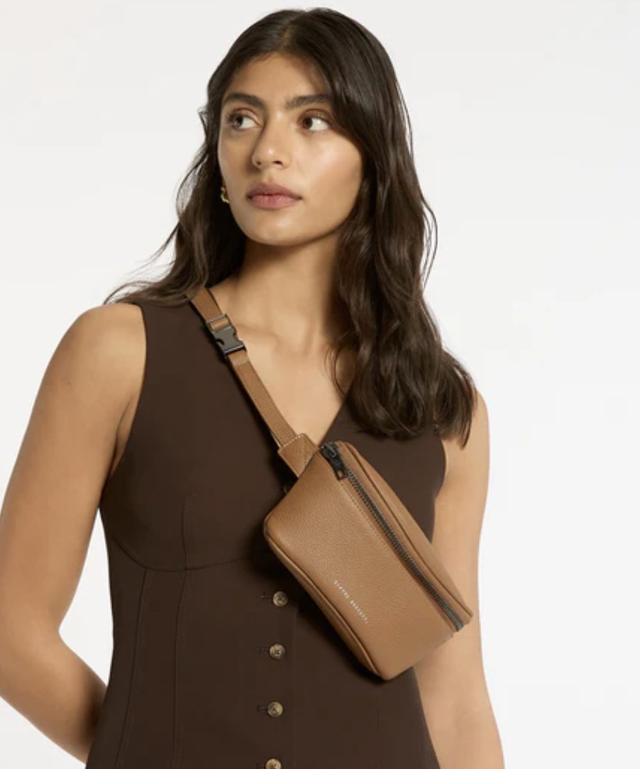 Minimalist Leather Bum Bags