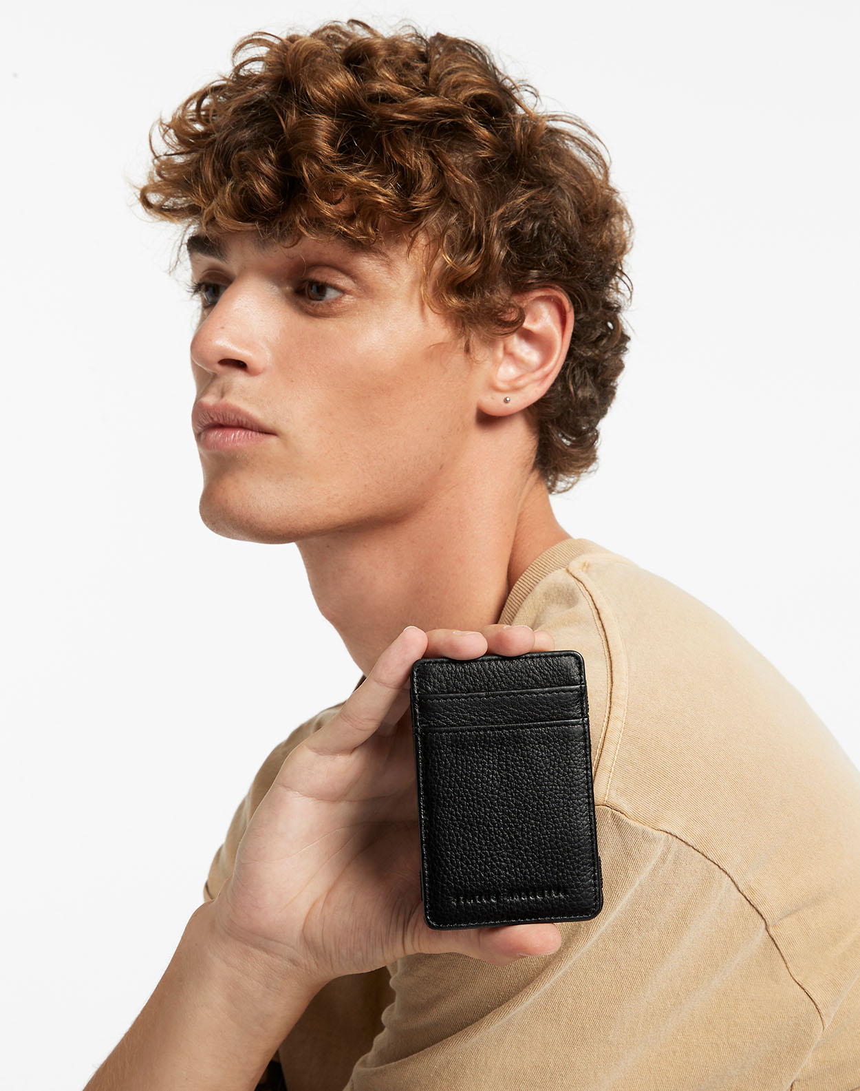 mens card sleeve Genuine Leather Slim Holder Wallets For Men The clean and timeless design makes the Minimalist easy to combine with everyday and business attire Men's Leather Card Holders -