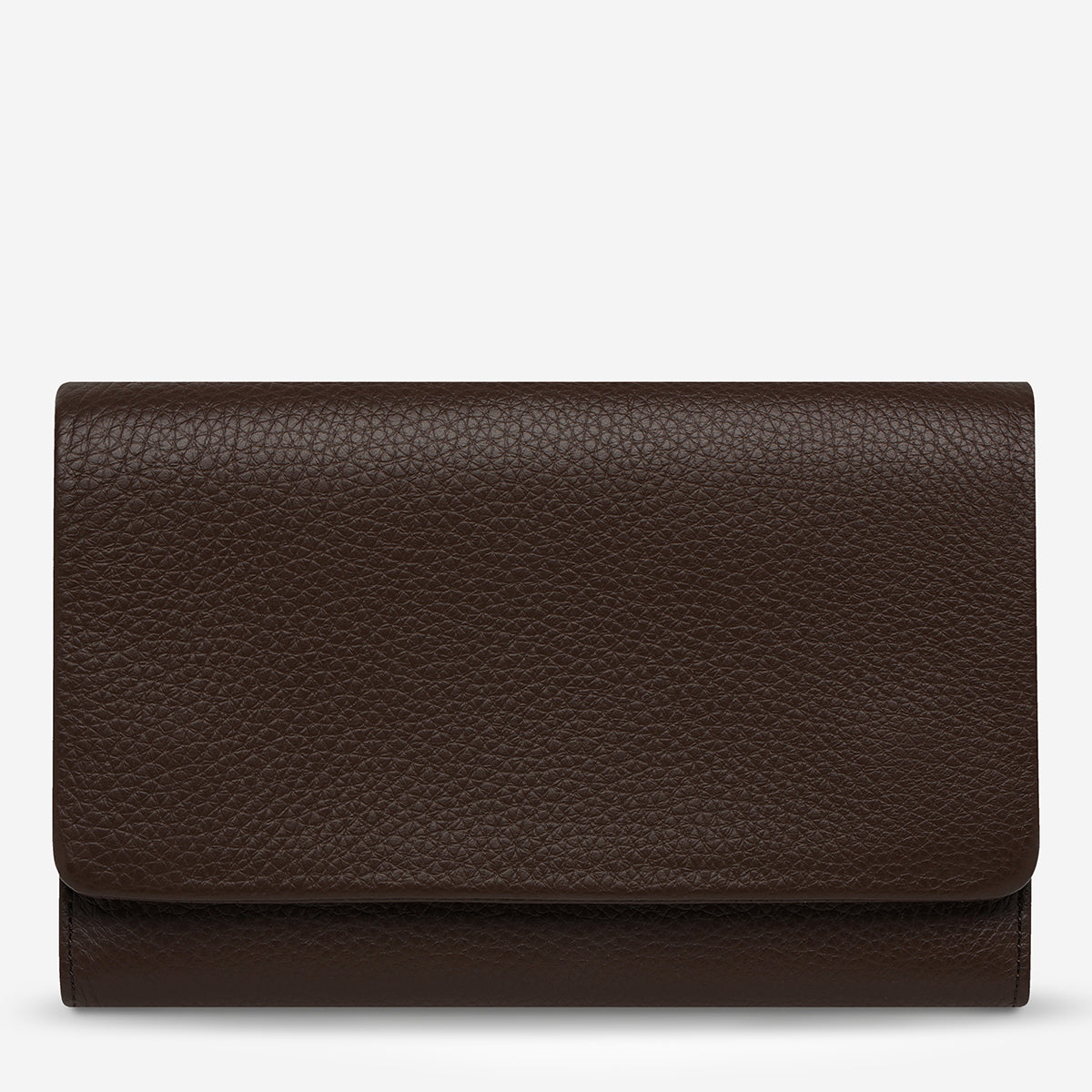 Remnant Cocoa Leather Women's Wallet | Status Anxiety®