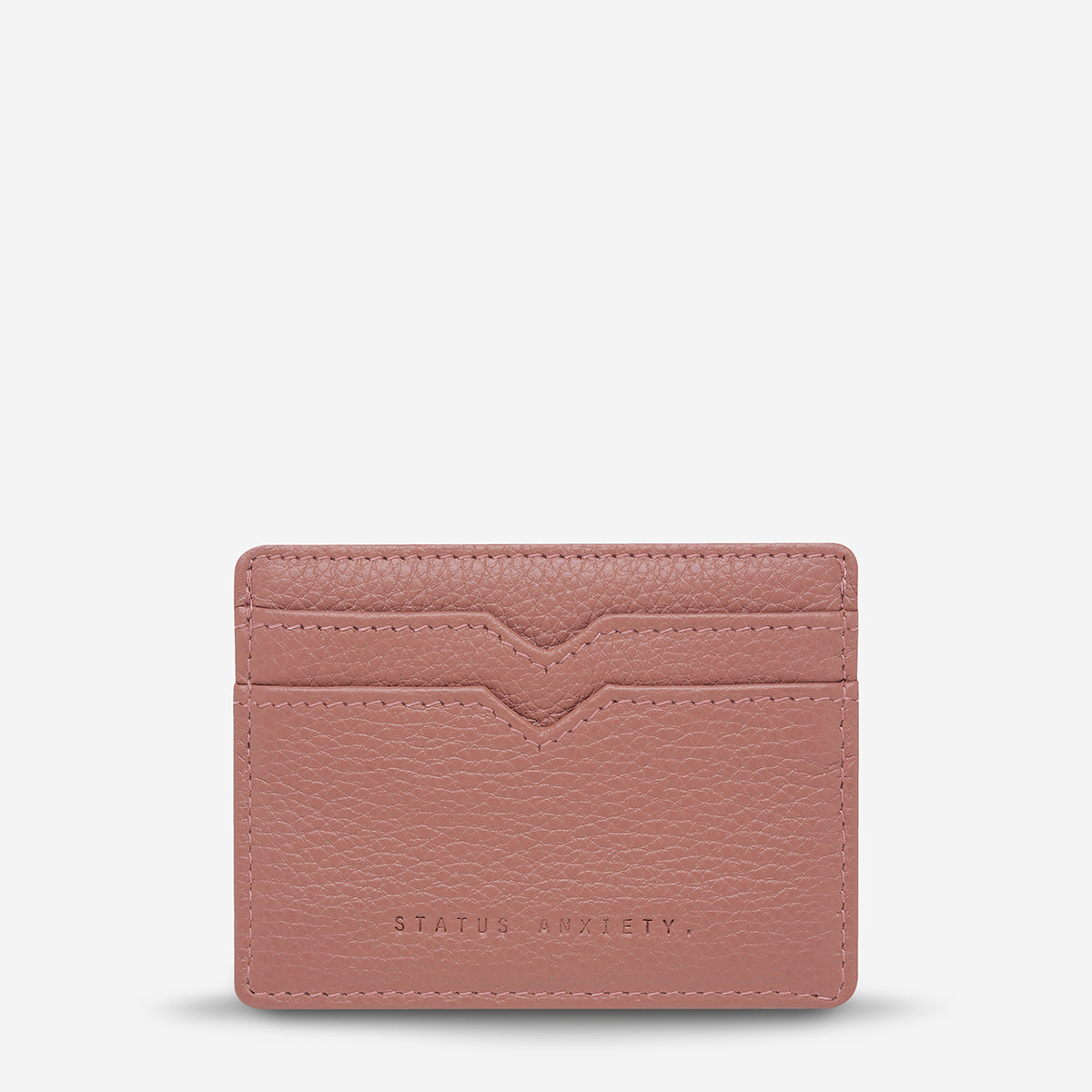 Together for Now Women's Dusty Rose Leather Wallet Status Anxiety®