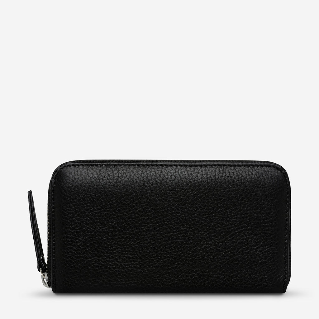 国内発送/STATUS ANXIETY/REMNANT Remnant Large Black Leather Women's Wallet | Status Anxiety