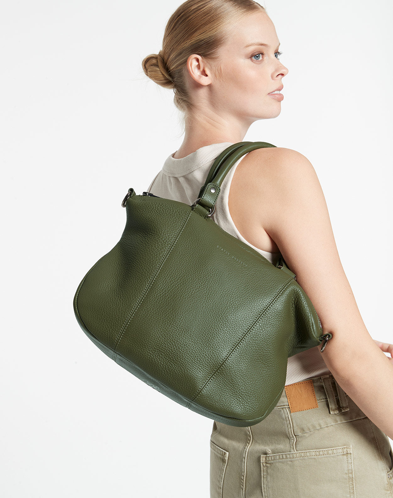 Status Anxiety Eyes To The Wind Leather Handbag