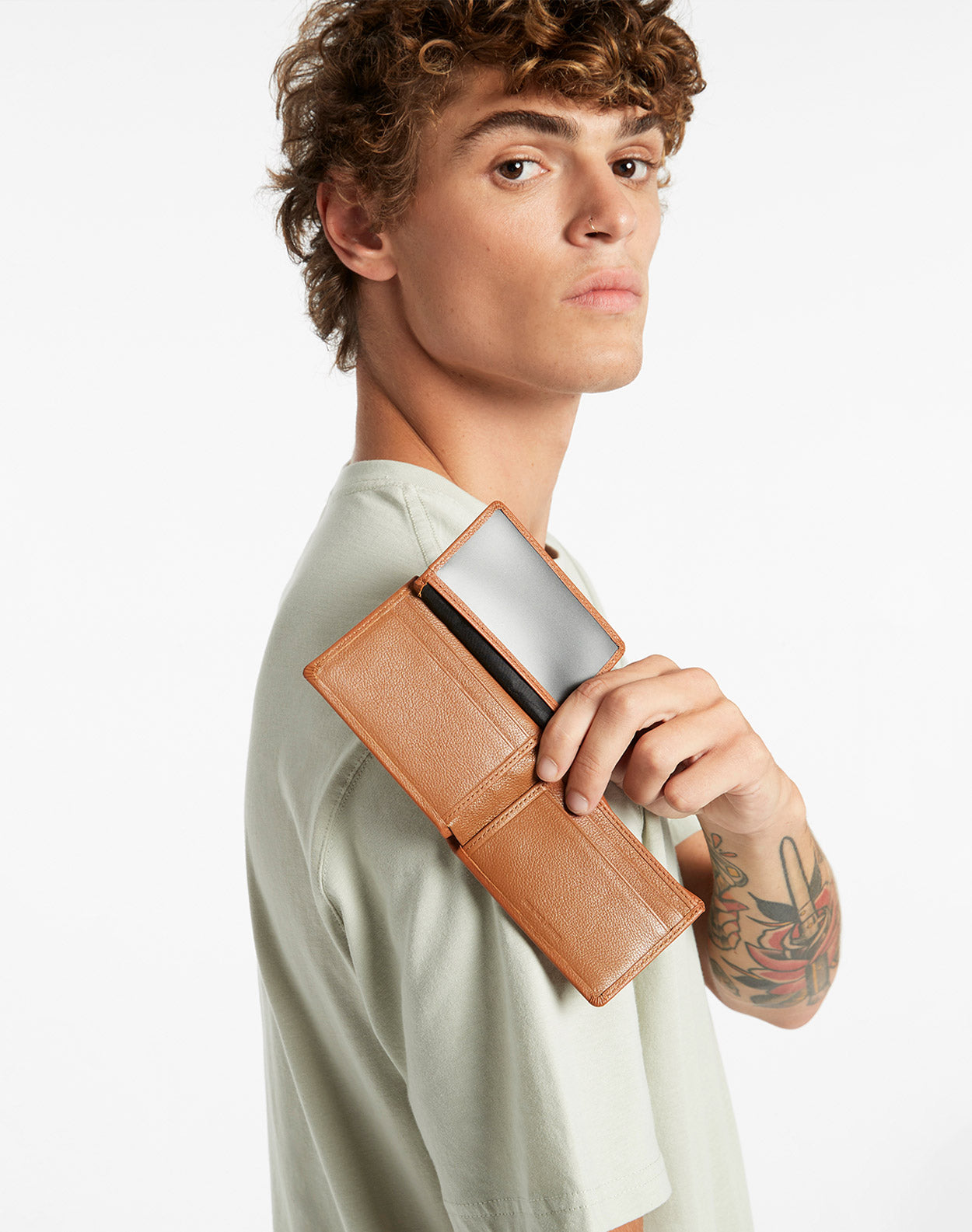 Status Anxiety Jonah Leather Wallet