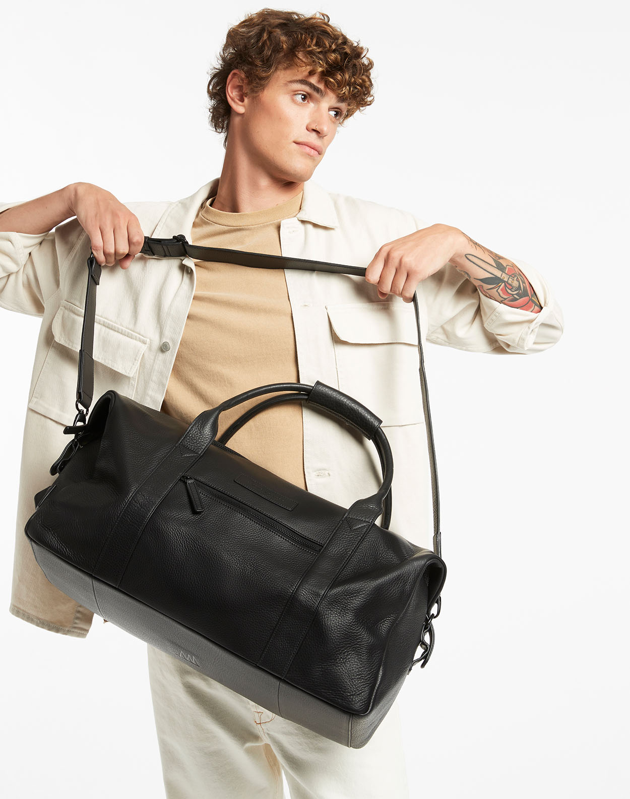 Status Anxiety Men's Leather Bags