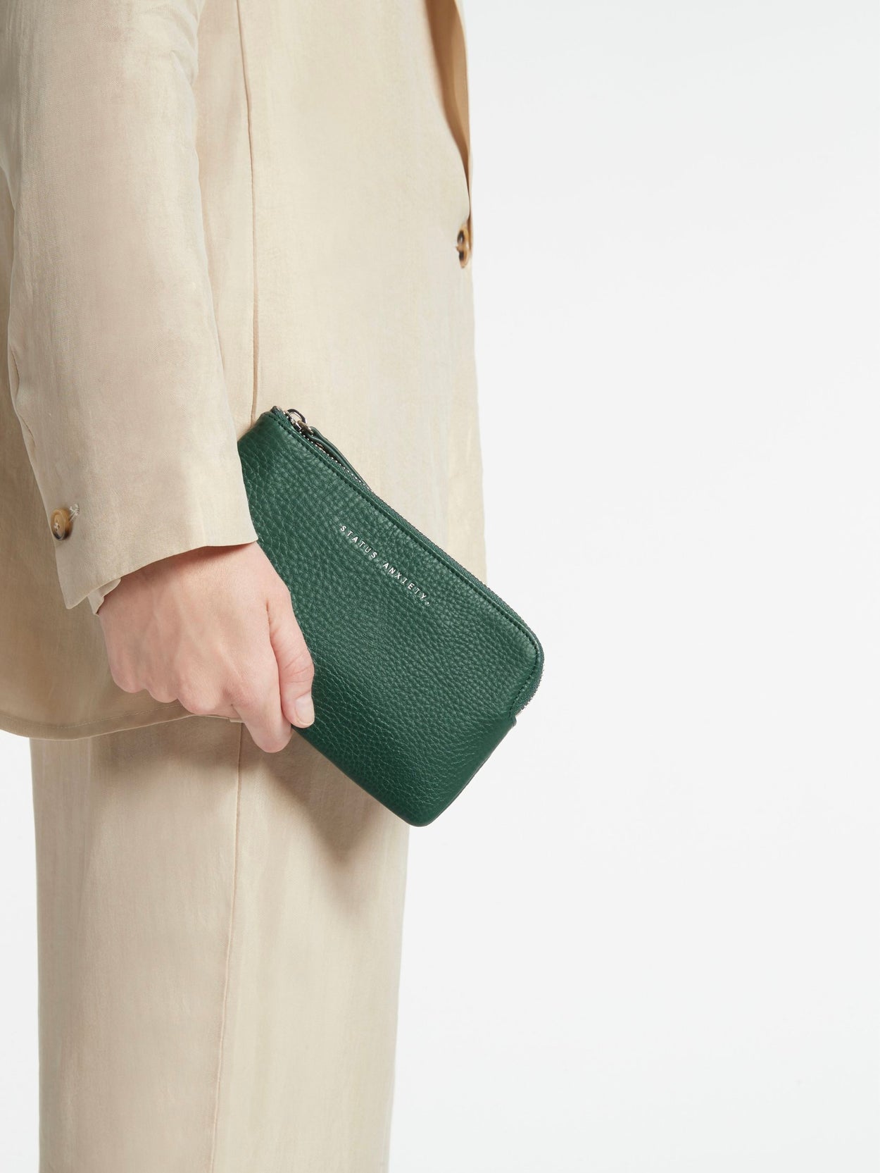 Status Anxiety Smoke And Mirrors Leather Wallet