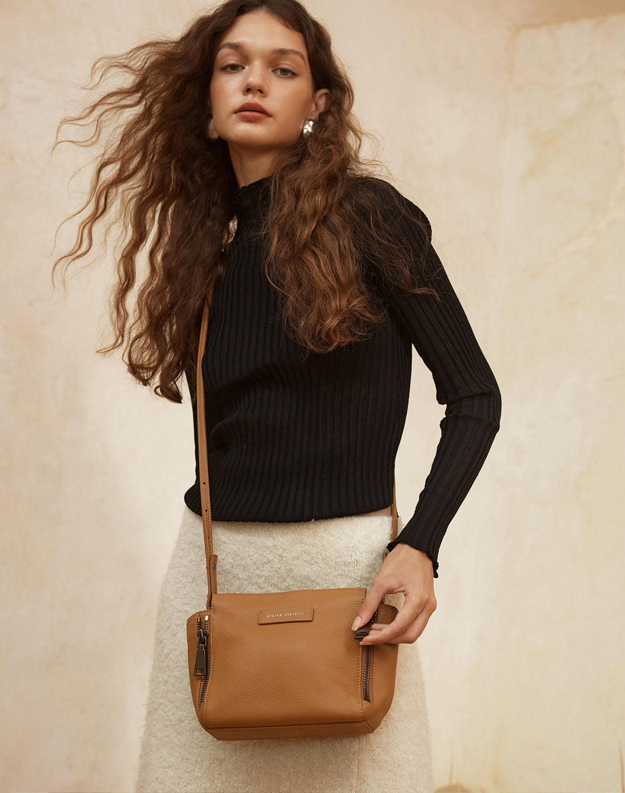 Status Anxiety The Ascendants Leather Crossbody Bag