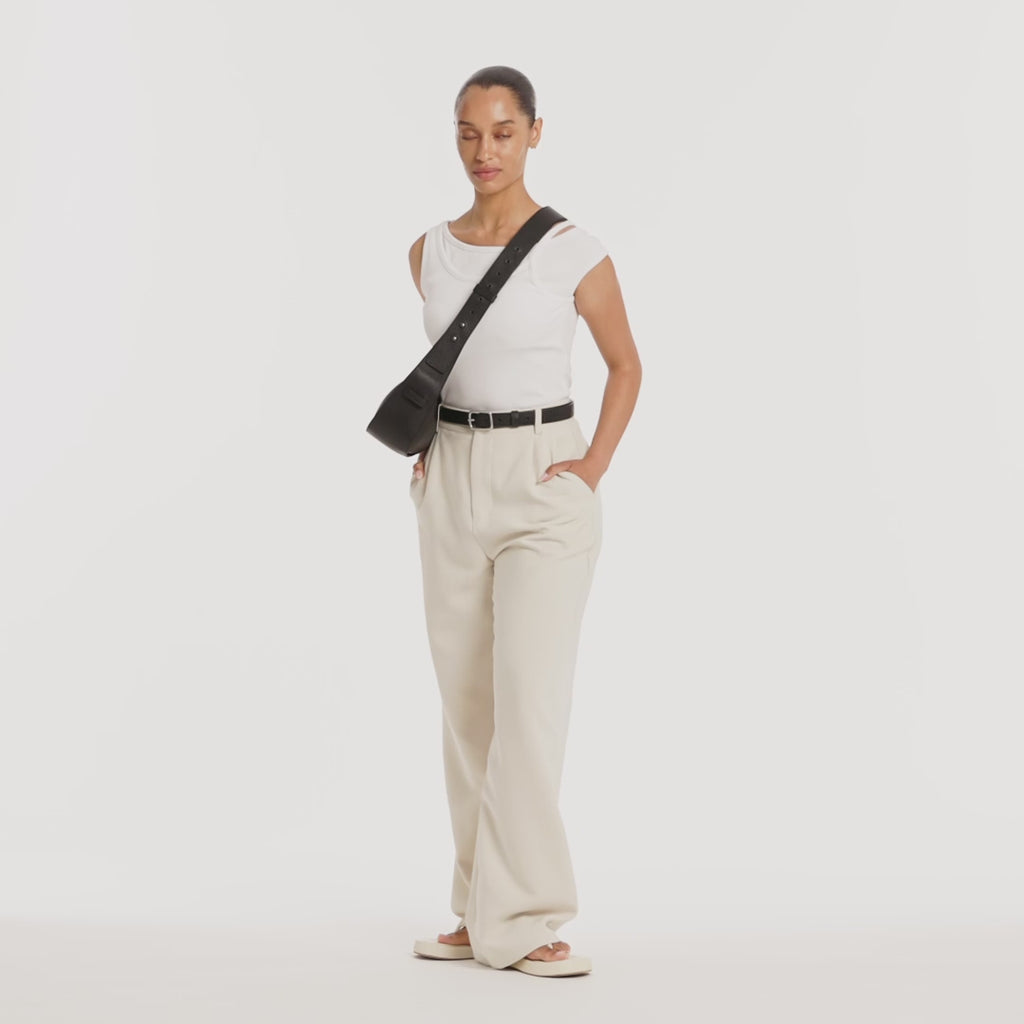 Status Anxiety Haven Leather Bag Black