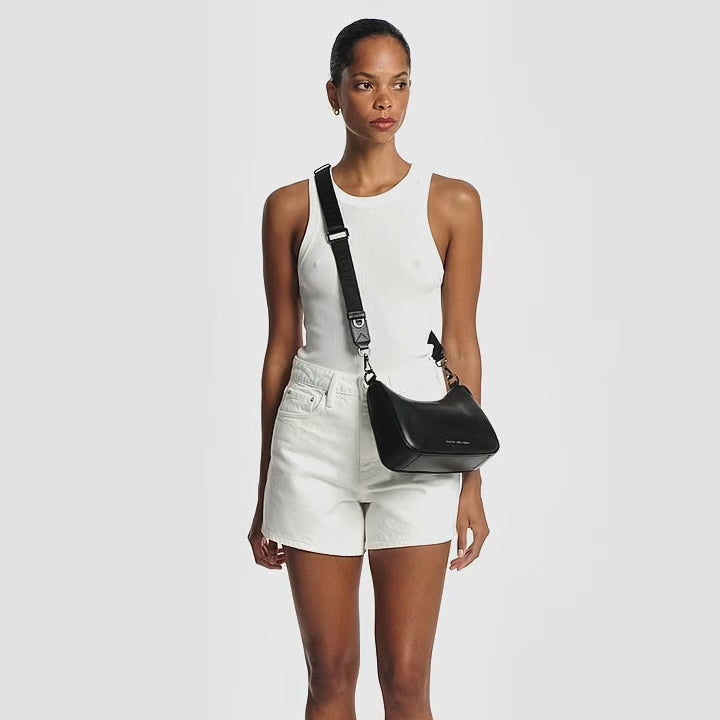 Status Anxiety Look Both Ways Handbag Black