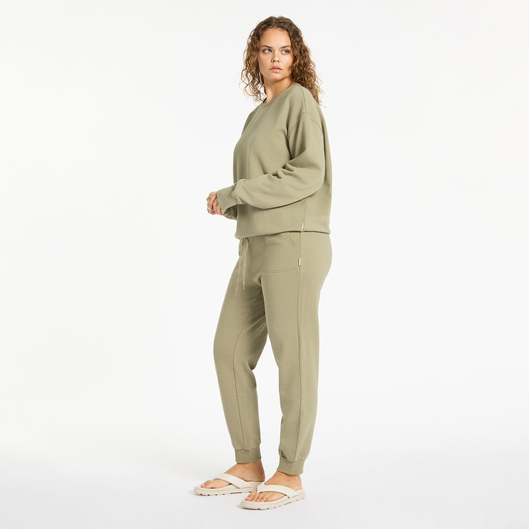 Status Anxiety Could be Nice Women's Jumper Washed Sage
