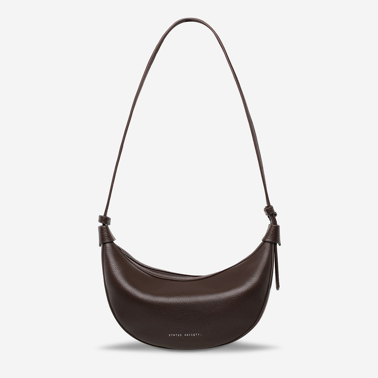 Status Anxiety Afterglow Women's Leather Bag Cocoa
