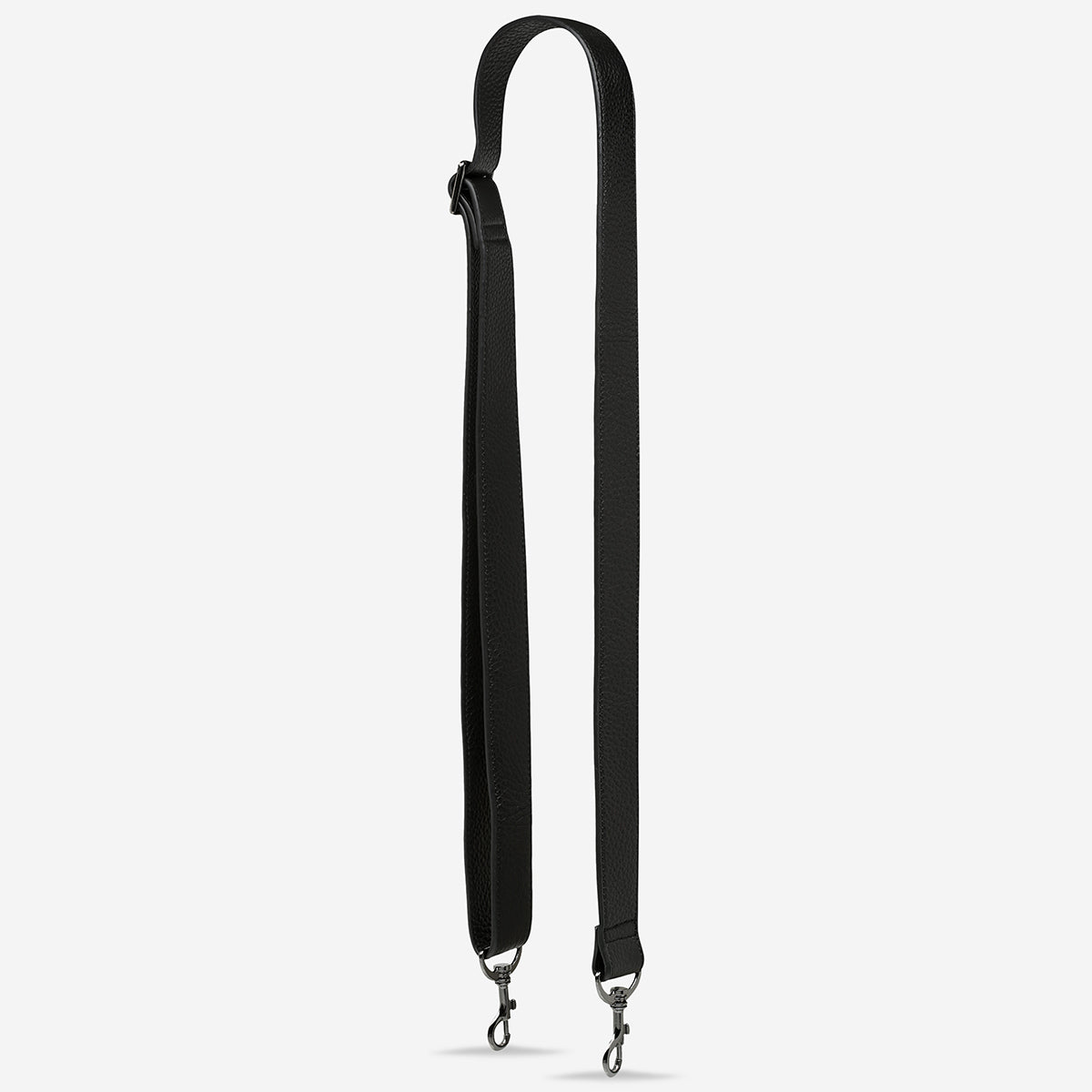 LEATHER STRAP WIDE - black