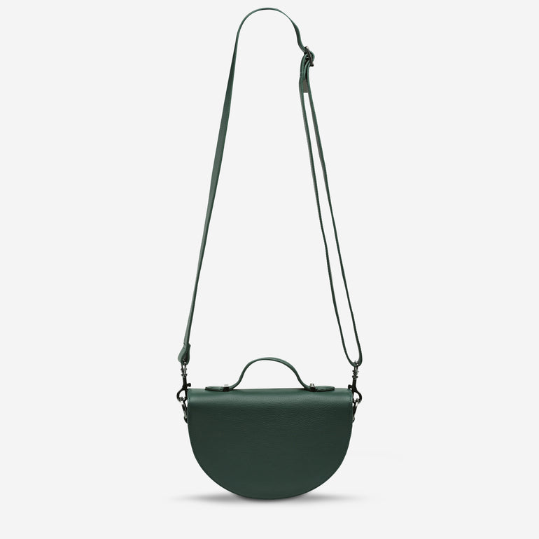 Status Anxiety All Nighter Women's Leather Crossbody Bag Green