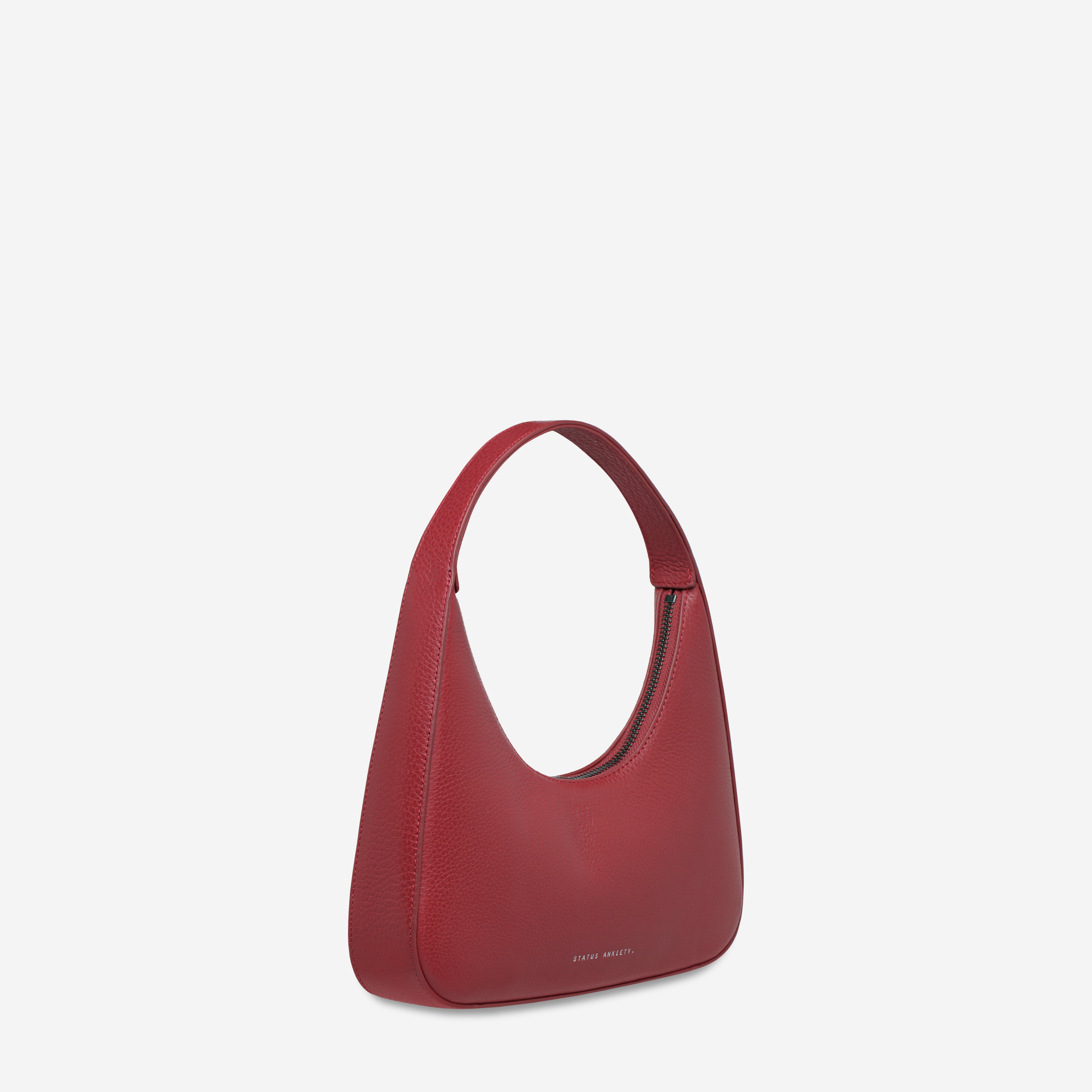 Status Anxiety Aurora Women's Leather Bag Rouge