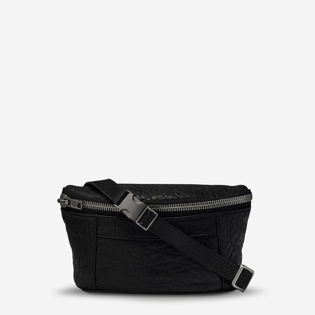 Best Lies Black Bubble Bum Bag Status Anxiety®