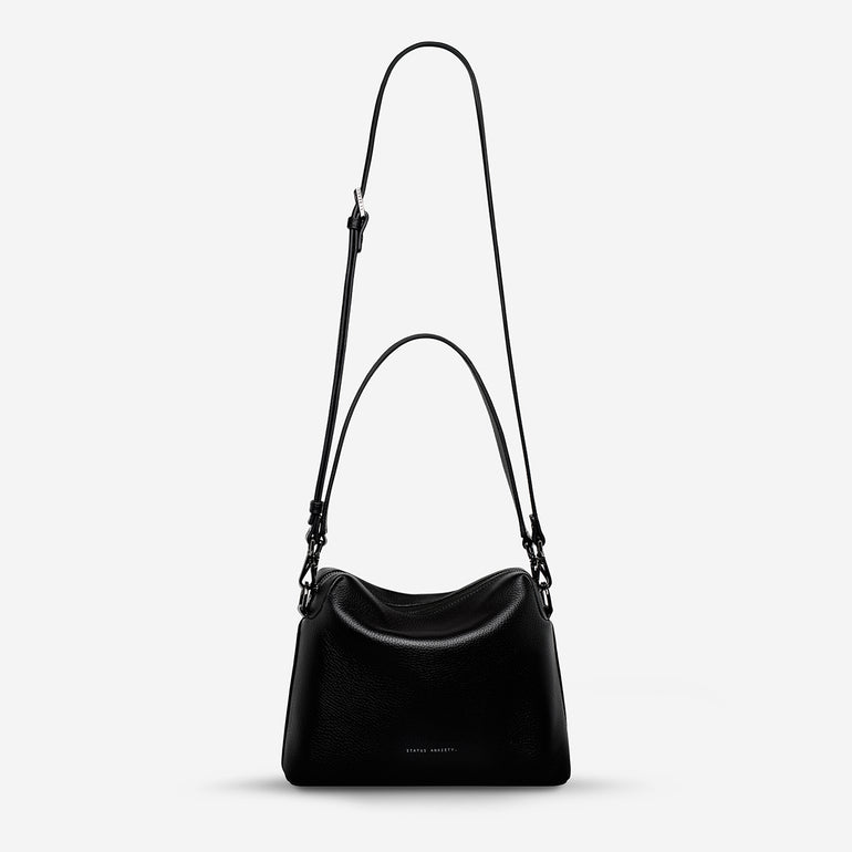 Status Anxiety By Some Miracle Women's Leather Bag Black