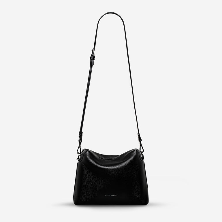 Status Anxiety By Some Miracle Women's Leather Bag Black