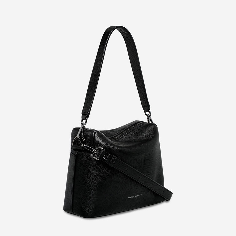Status Anxiety By Some Miracle Women's Leather Bag Black