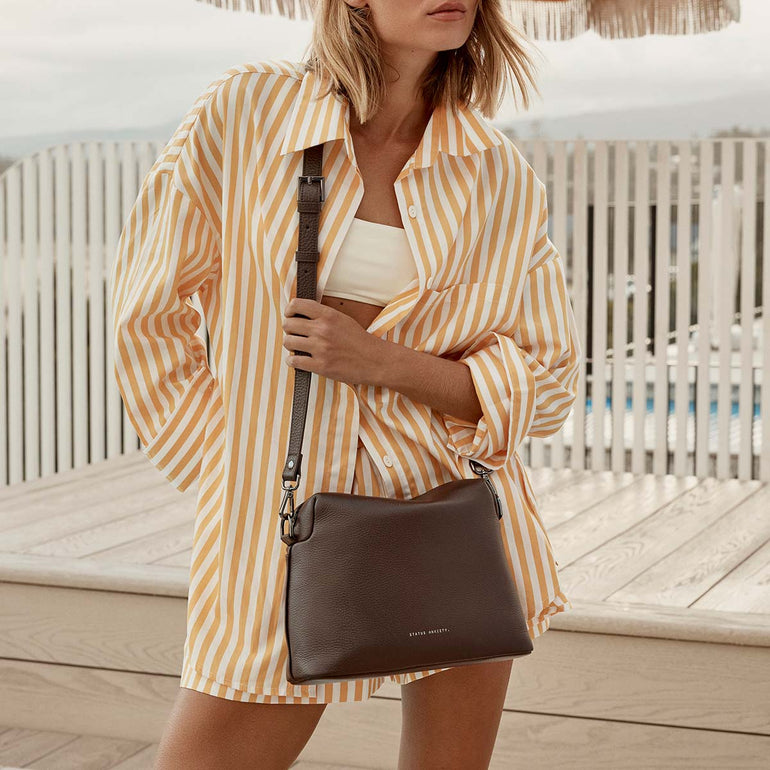 Status Anxiety By Some Miracle Women's Leather Bag Cocoa