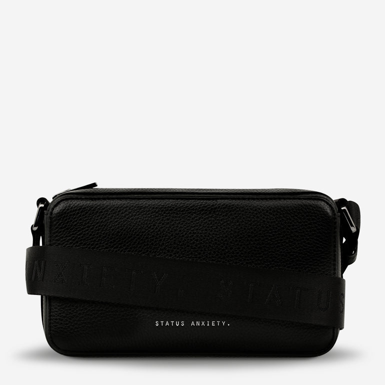 Status Anxiety Delirium Women's Leather Crossbody Bag Black