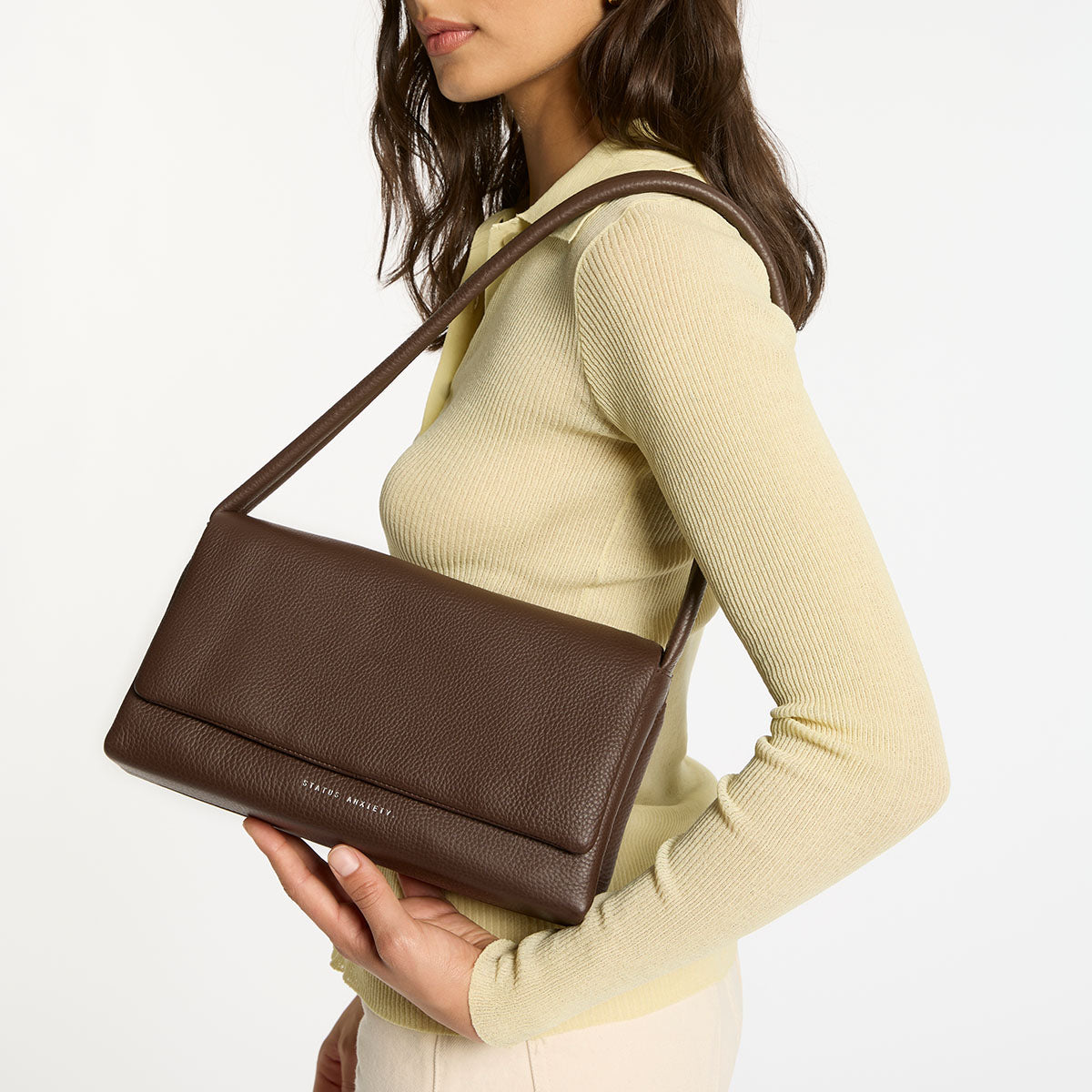 Status Anxiety Elysian Women's Leather Bag Cocoa
