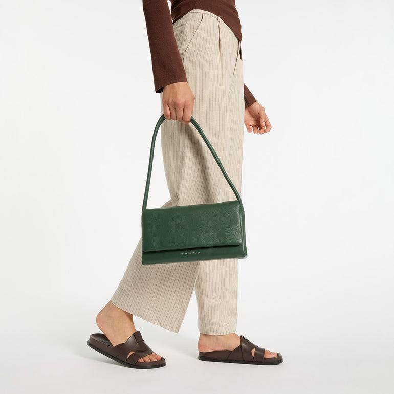 Status Anxiety Elysian Women's Leather Bag Green