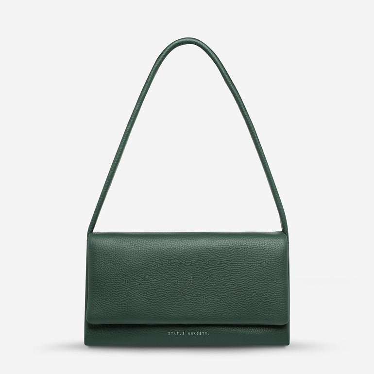 Status Anxiety Elysian Women's Leather Bag Green