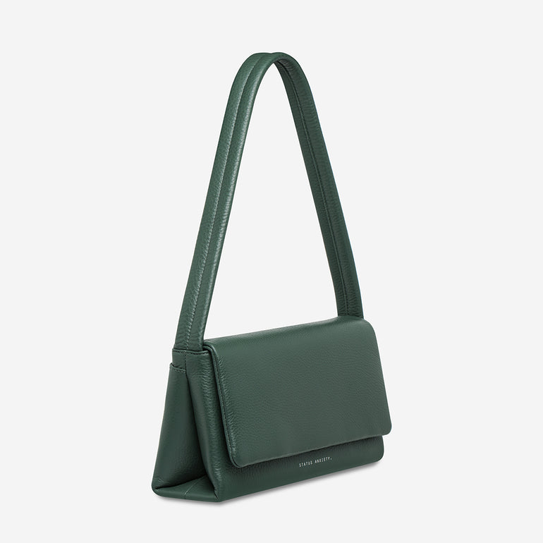 Status Anxiety Elysian Women's Leather Bag Green