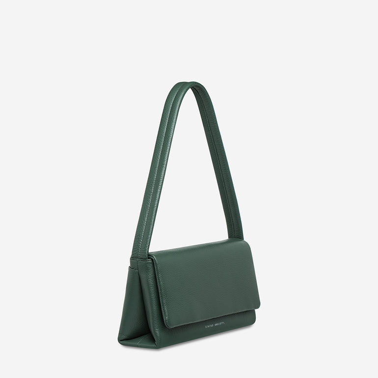 Status Anxiety Elysian Women's Leather Bag Green