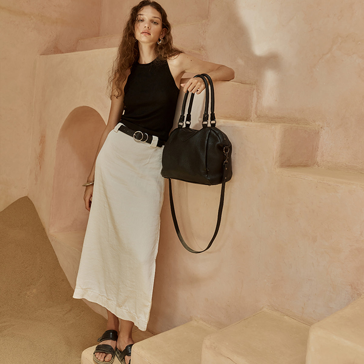 Status anxiety clearance bucket bag