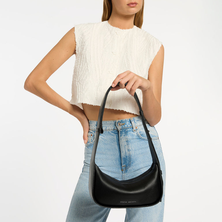 Status Anxiety Haven Leather Bag Black