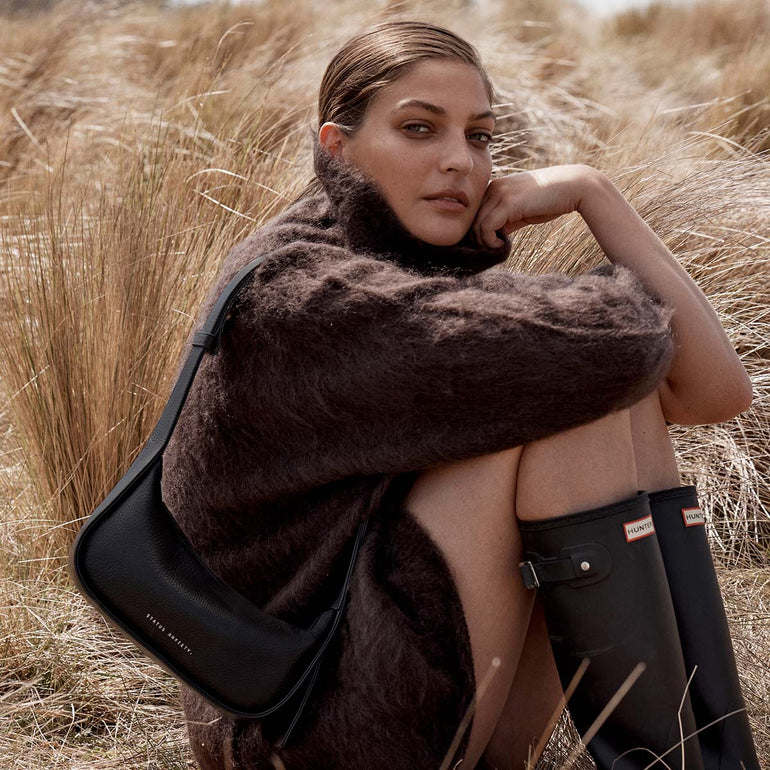 Status Anxiety Haven Leather Bag Black