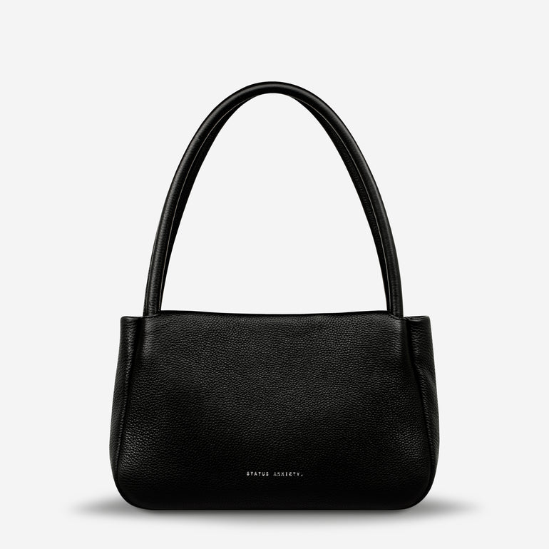 Status Anxiety Light Of Day Women's Leather Handbag Black