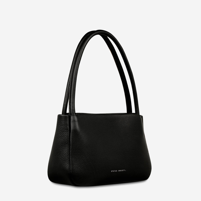 Status Anxiety Light Of Day Women's Leather Handbag Black