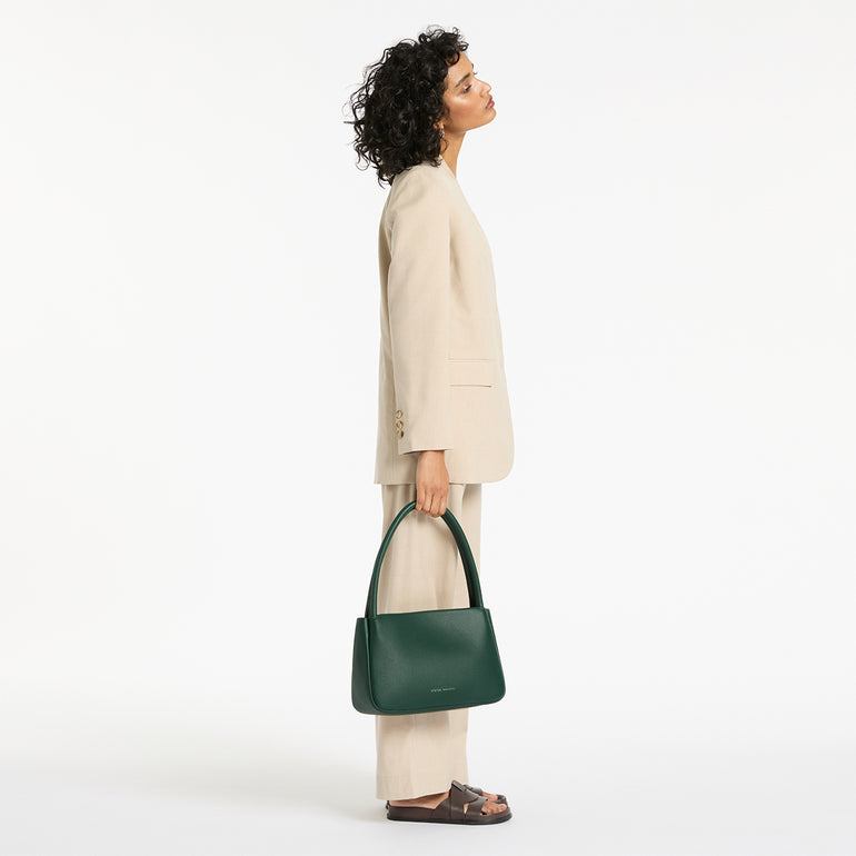 Status Anxiety Light Of Day Women's Leather Handbag Green