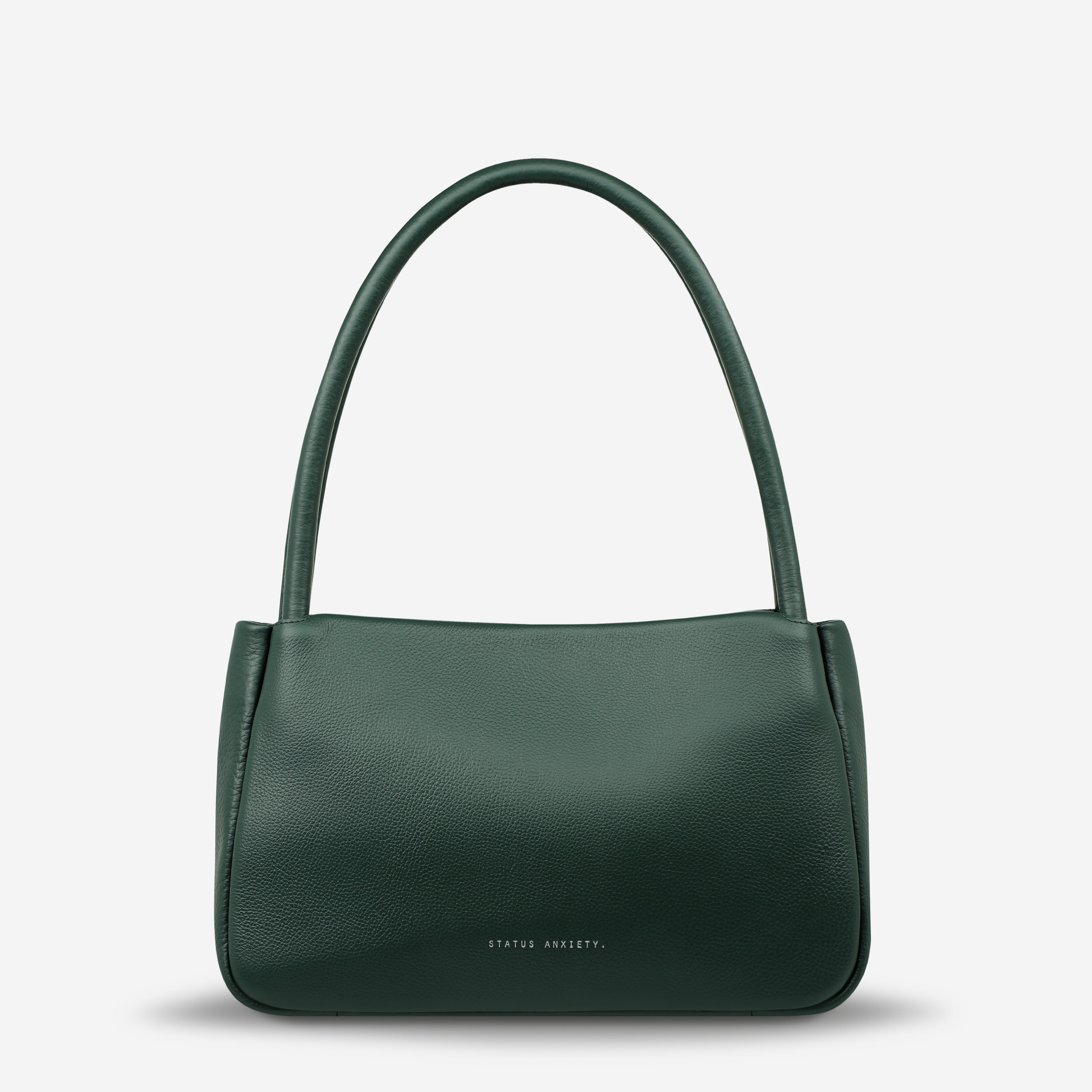 Status Anxiety Light Of Day Women's Leather Handbag Green
