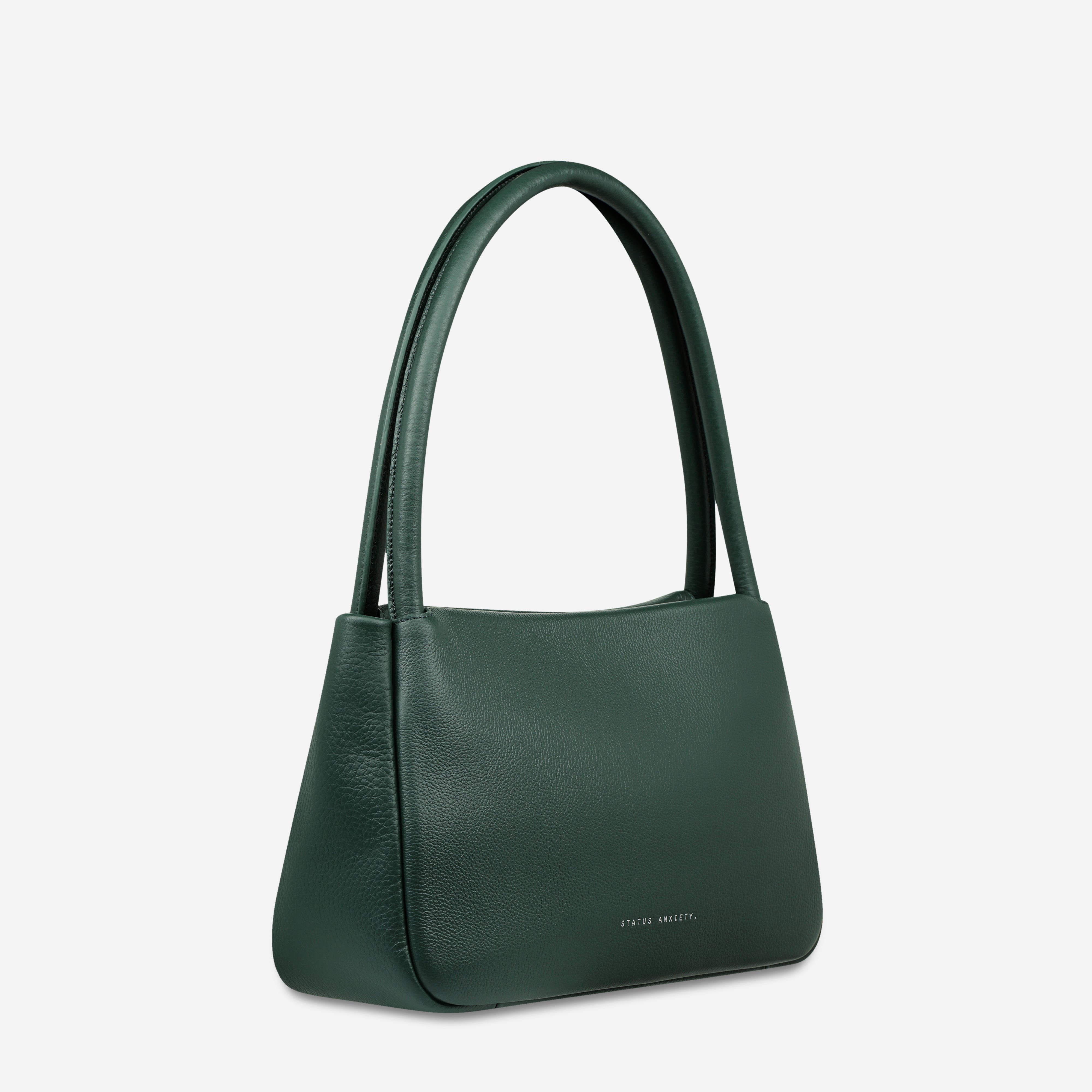 Status Anxiety Light Of Day Women's Leather Handbag Green