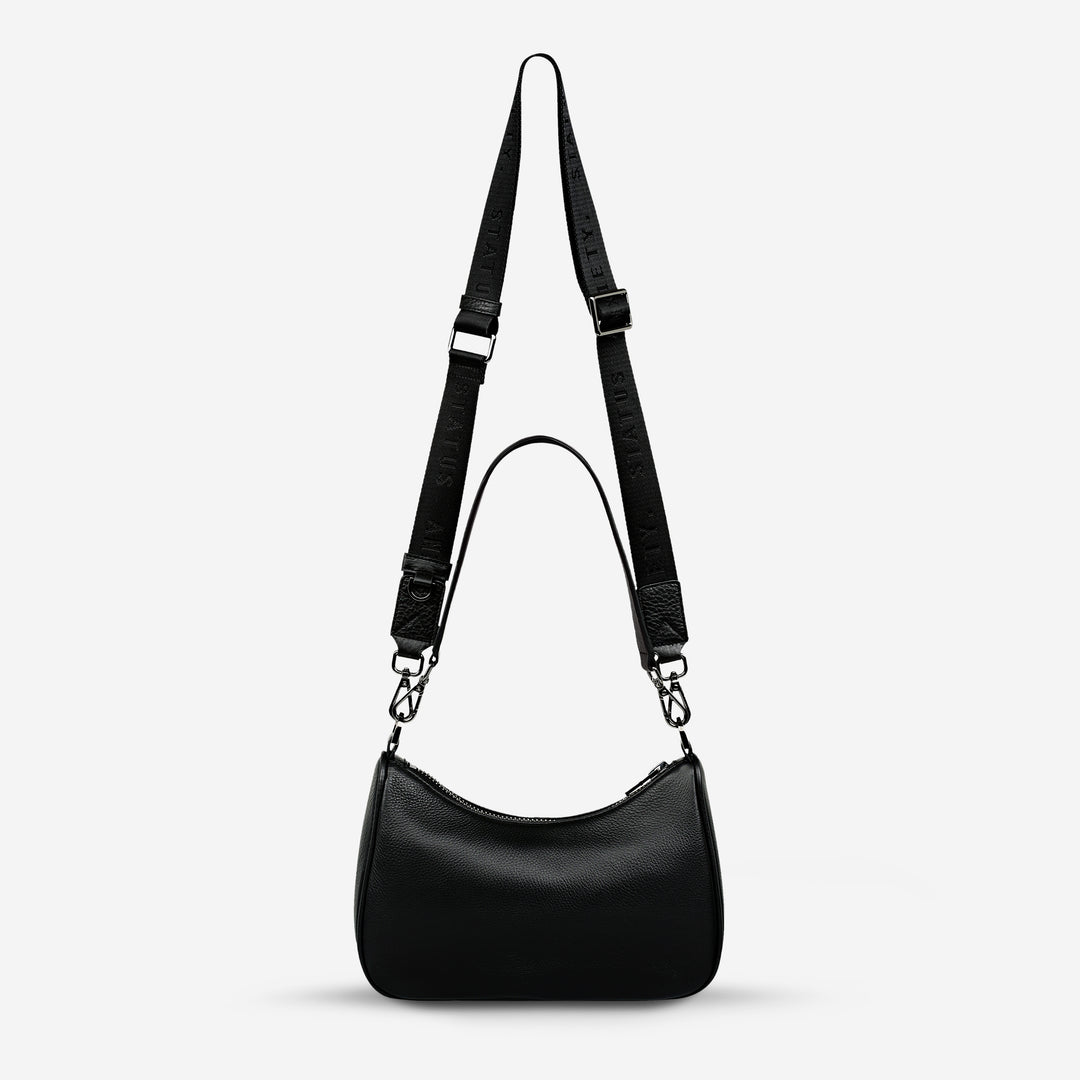 STATUS ANXIETY Womens Aurora Leather Bag - Black main image 1
