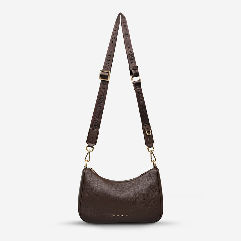 Status Anxiety Look Both Ways Handbag Cocoa/Gold