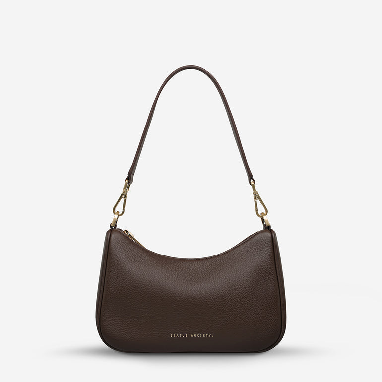 Status Anxiety Look Both Ways Handbag Cocoa/Gold