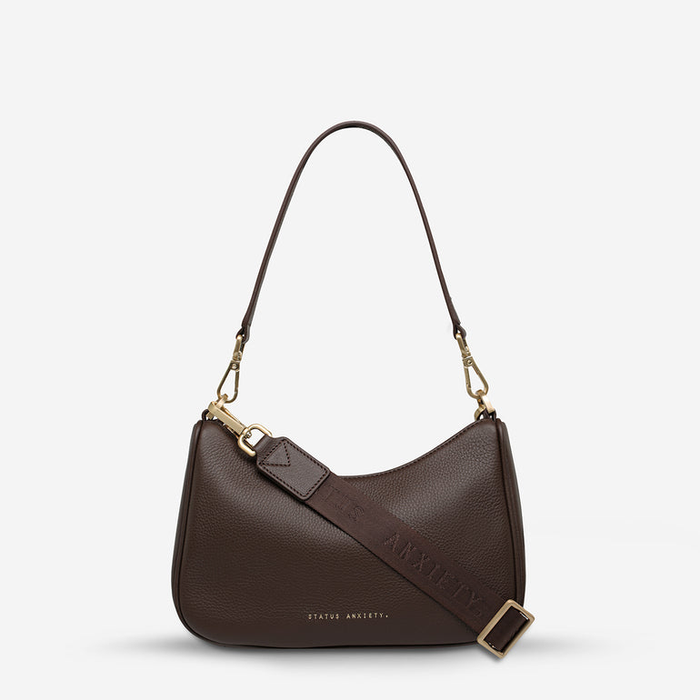 Status Anxiety Look Both Ways Handbag Cocoa/Gold