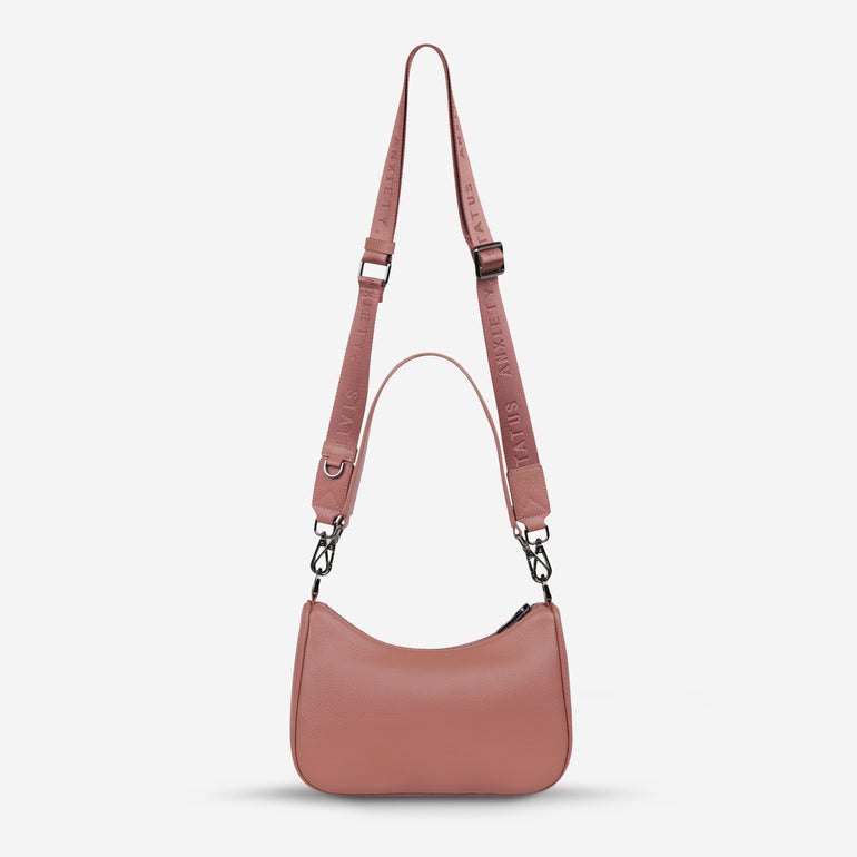 Status Anxiety Look Both Ways Handbag Dusty Rose