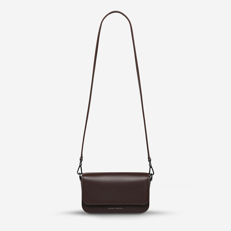 Status Anxiety Lost In The Light Women's Leather Bag Cocoa