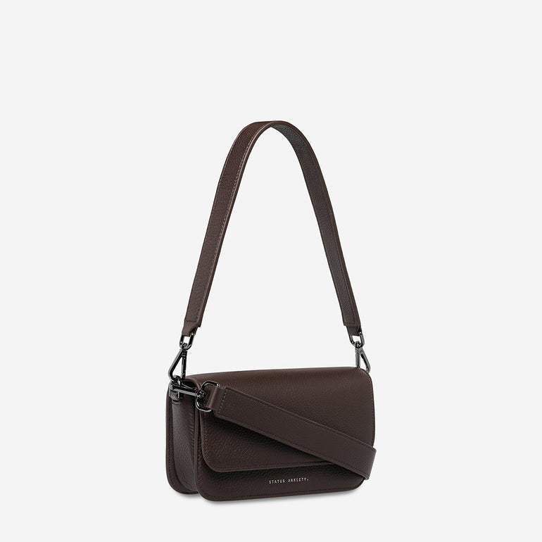 Status Anxiety Lost In The Light Women's Leather Bag Cocoa