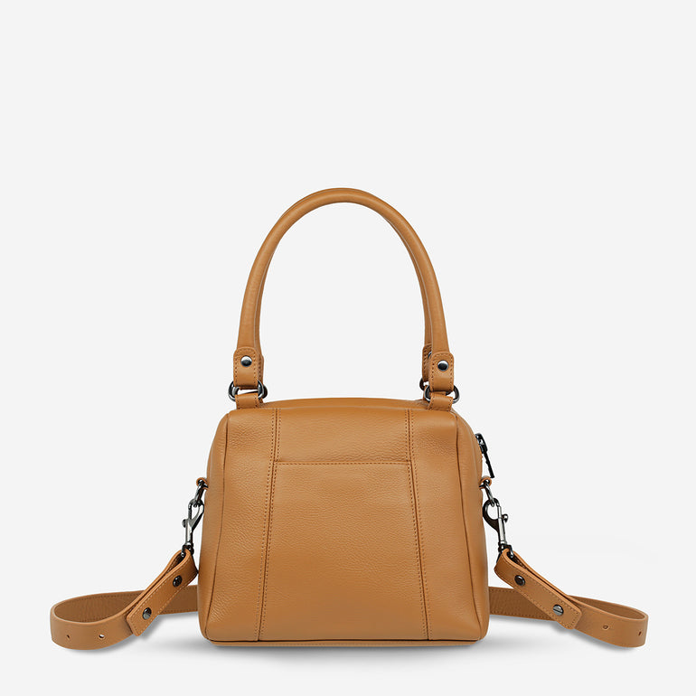 Status Anxiety Mini Mountains Women's Leather Handbag Tan