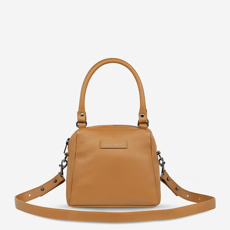 Status Anxiety Mini Mountains Women's Leather Handbag Tan