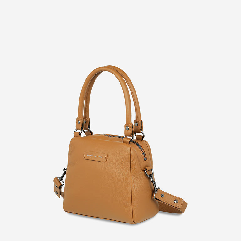 Status Anxiety Mini Mountains Women's Leather Handbag Tan