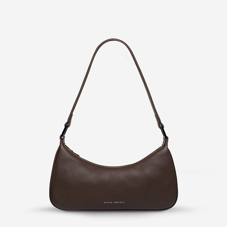 Status Anxiety Not That Simple Women's Leather Bag Cocoa