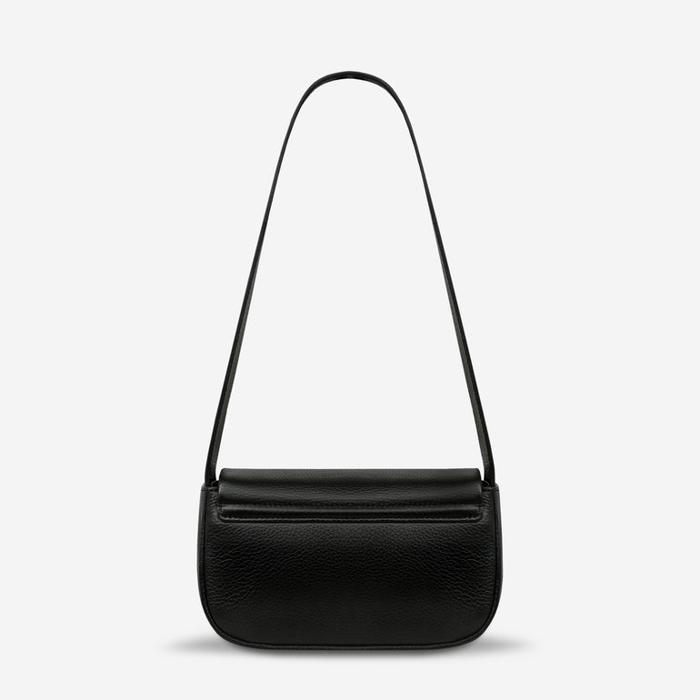 Status Anxiety One of these days Women's Leather Bag Black