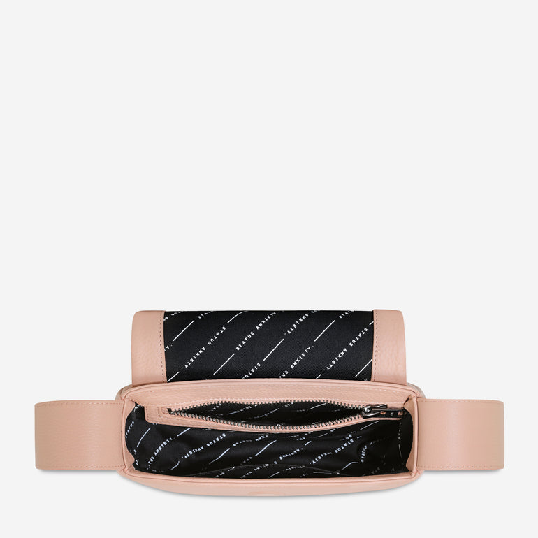 Status Anxiety One of these days Women's Leather Bag Dusty Pink