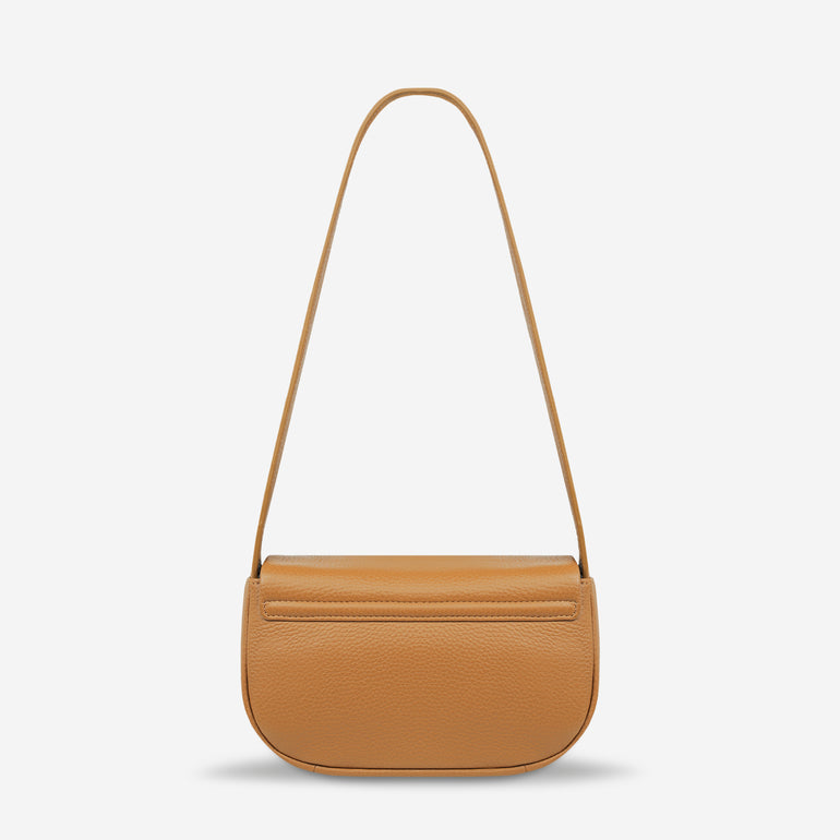 Status Anxiety One of these days Women's Leather Bag Tan